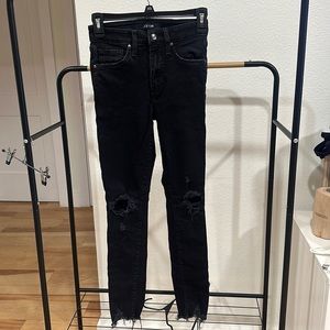 Joes jeans, size 24, high rise, stretchy skinny jeans